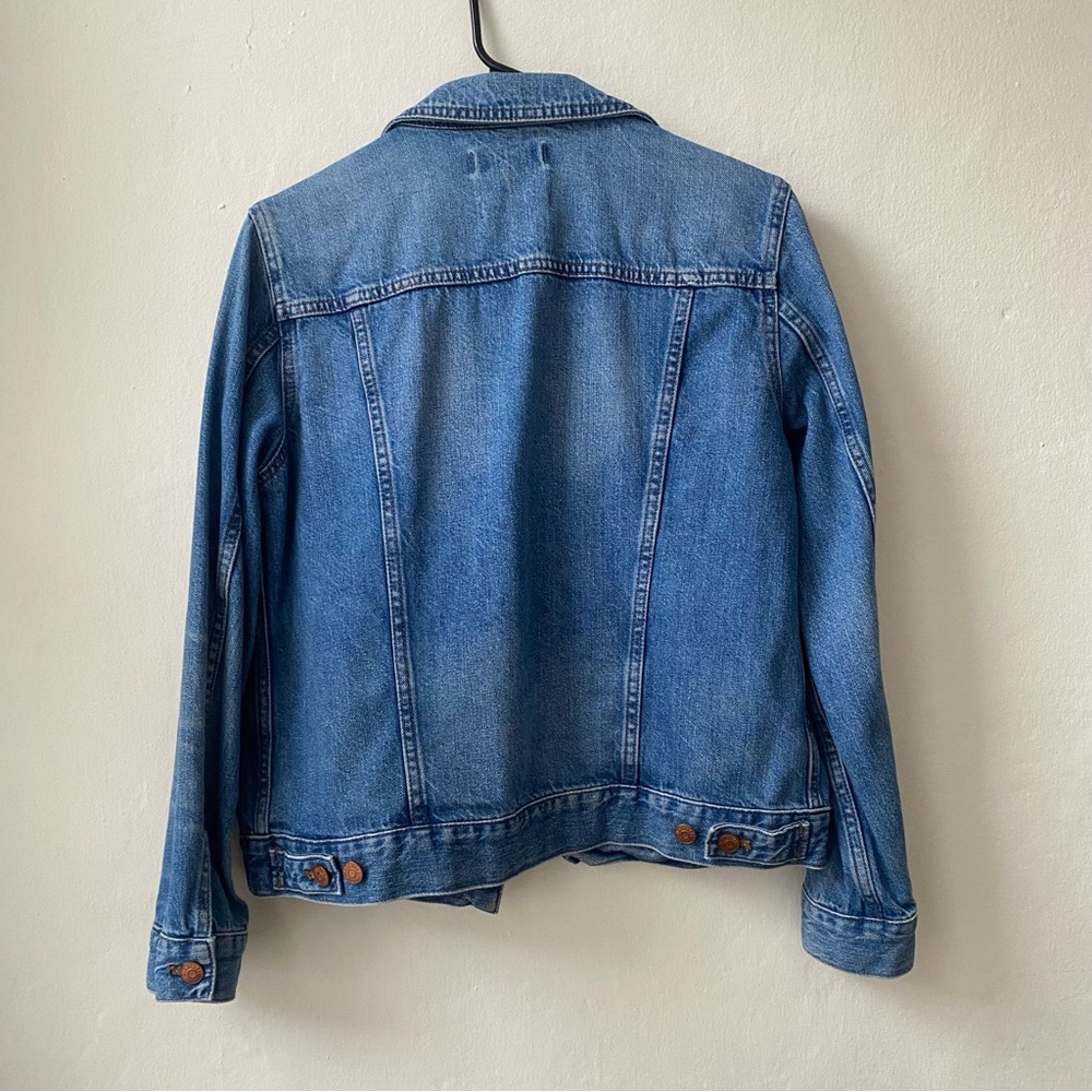 Madewell Classic Pinter Wash Light Blue Denim Jacket - Picture 7 of 7